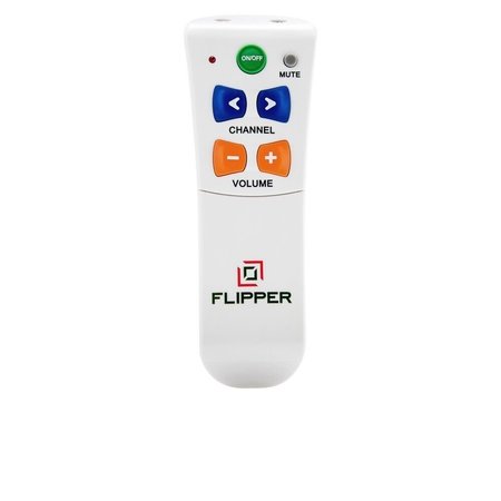 FLIPPER Big Button Universal TV Remote FLIPPER